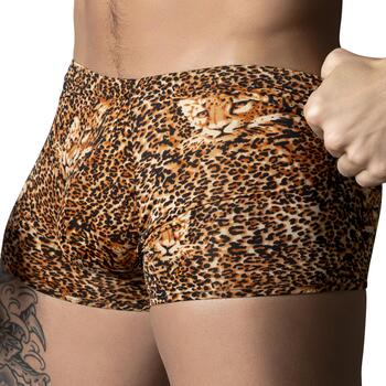 POUCH SHORT  ANIMAL  PRINT cropped side