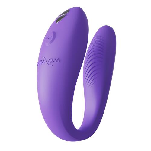 We-Vibe Sync Go Couples Vibrator color purple product shot 1