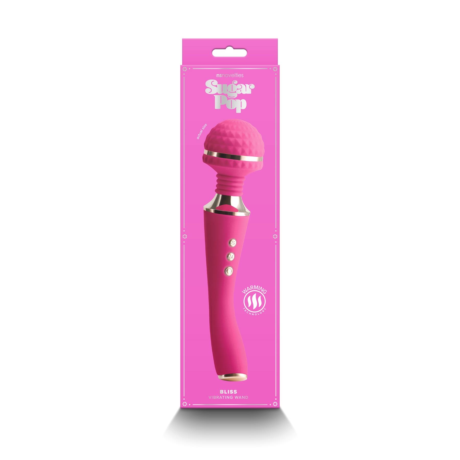 Sugar Pop Bliss Wand color pink package