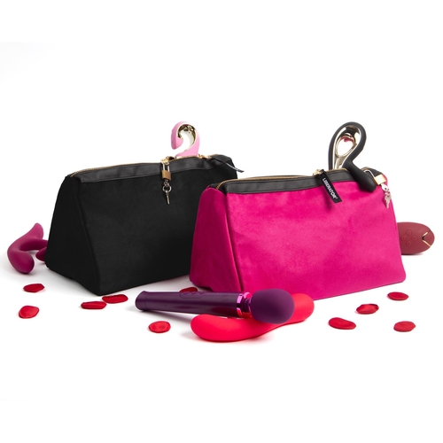 Liberator Tallulah Toy Bag color black and fuchsia