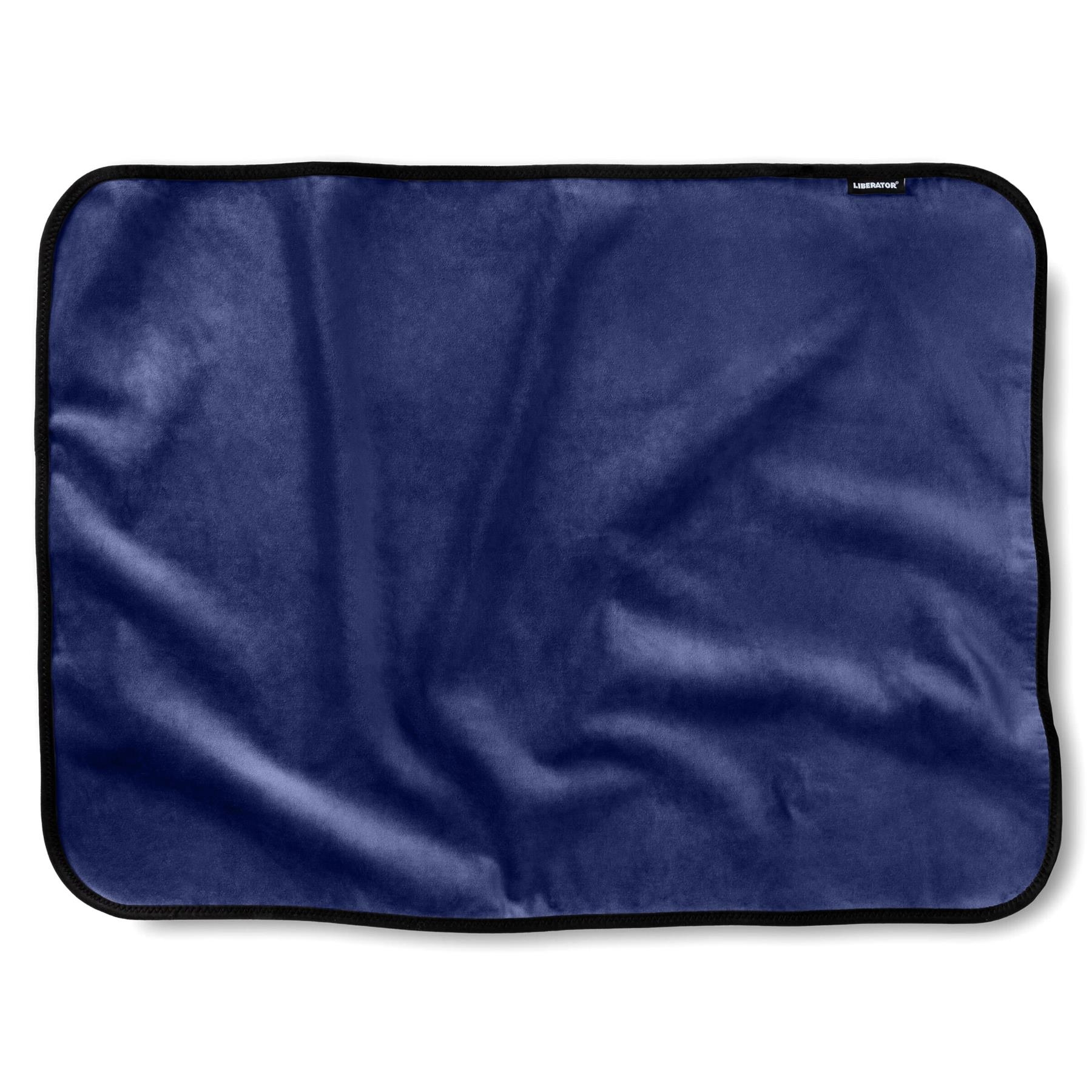 Liberator Fascinator Mini Throw - Product Shot color blue
