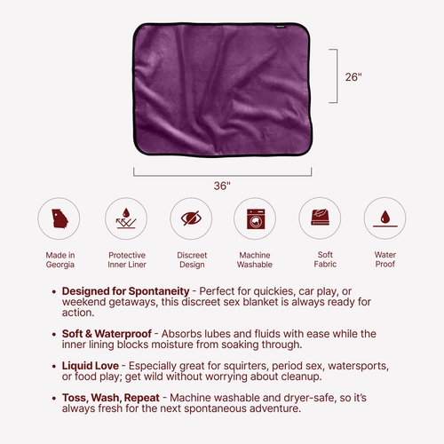 Liberator Fascinator Mini Throw - dimensions