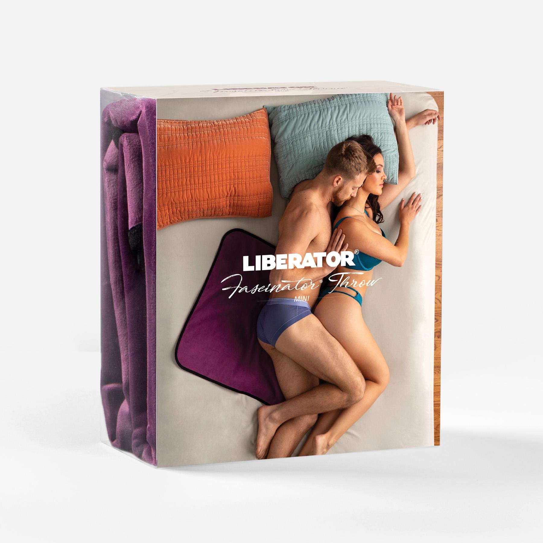 Liberator Fascinator Mini Throw - Package color plum