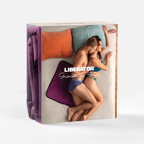 Liberator Fascinator Mini Throw - Package color plum