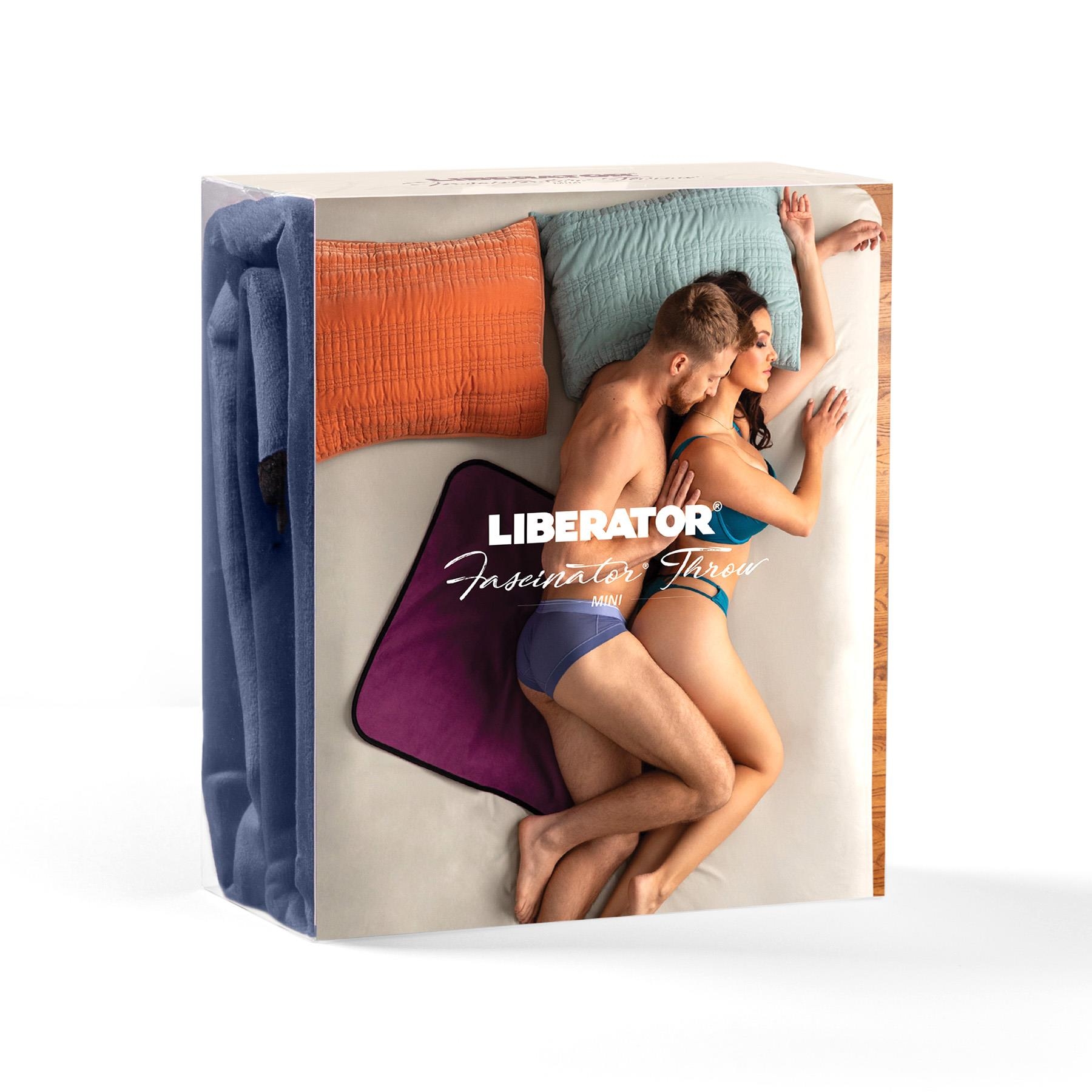 Liberator Fascinator Mini Throw - Package color blue