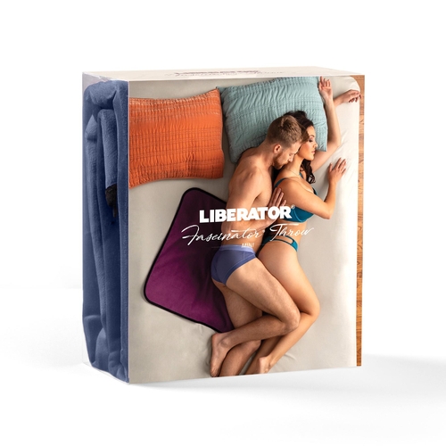 Liberator Fascinator Mini Throw - Package color blue