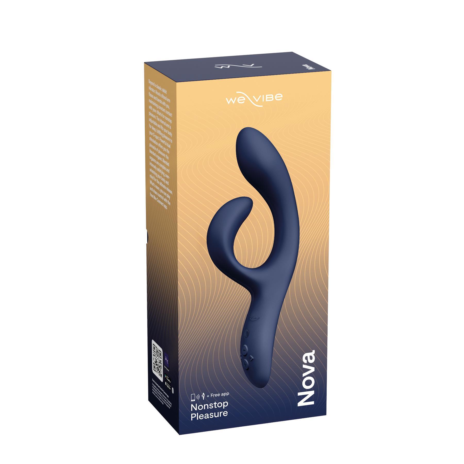 We-Vibe Nova 2 color navy box