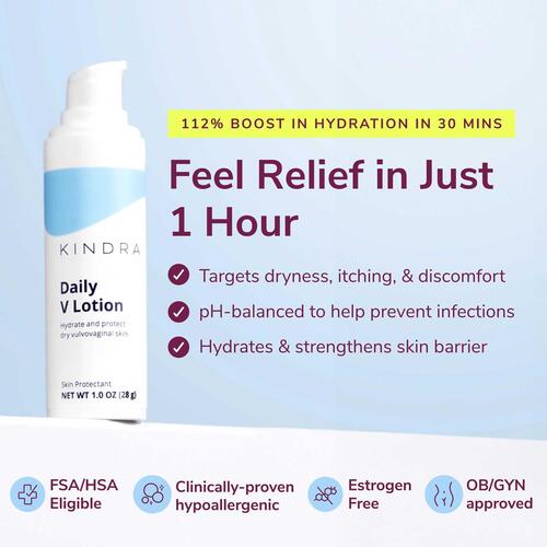 KINDRA V HYDRATION & RELIEF DUO2