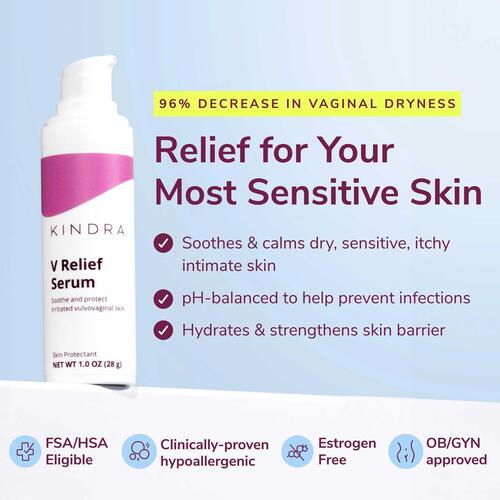 KINDRA V RELIEF SERUM FOR SENSITIVE SKIN
