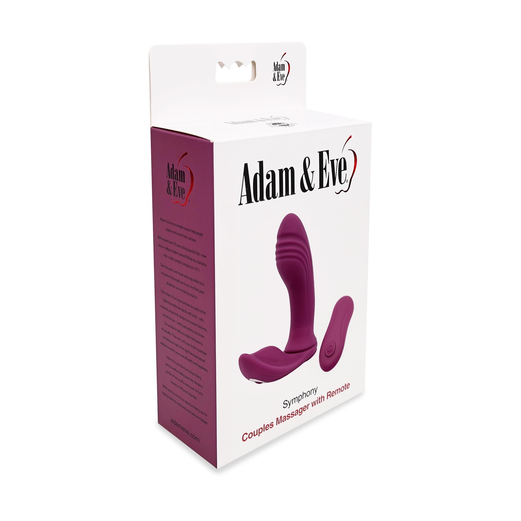 Adam & Eve Symphony Couples Massager - Packaging Shot