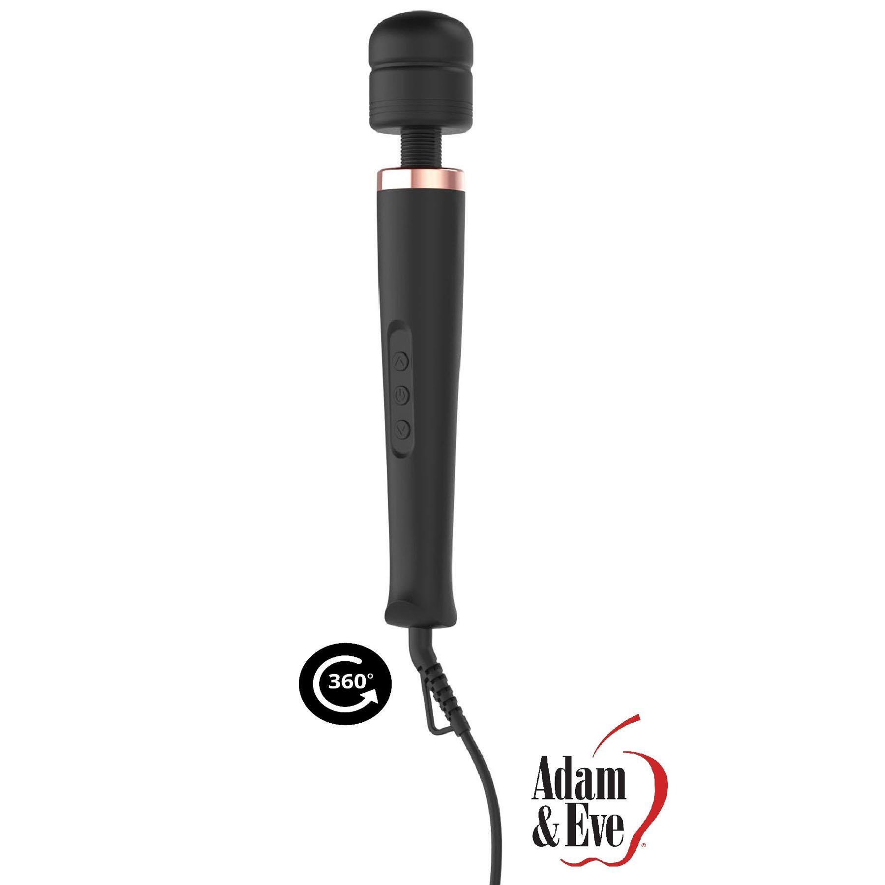 Adam & Eve Magic Massager Ultimate - Product Shot with Adam & Eve Logo