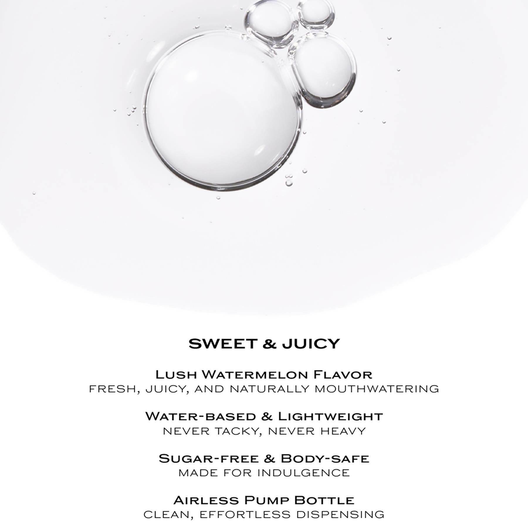 Indulge: Flavored Personal Lubricant watermelon info
