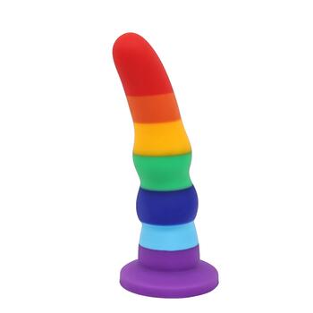 Prism Wave Dildo With Suction Cup - Product Shot #1