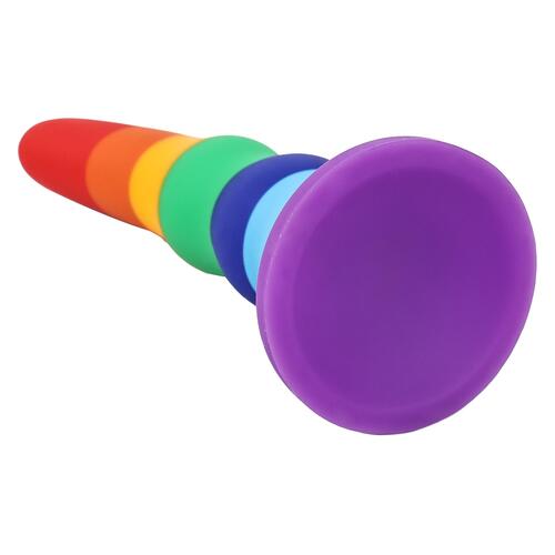 Prism Wave Dildo With Suction Cup - Product Shot #5 - Showing Suction Cup Base
