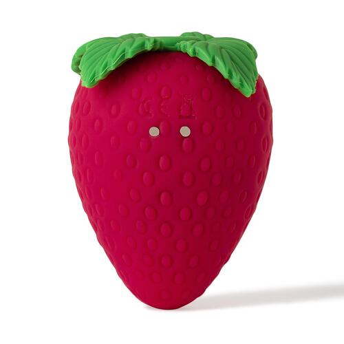 Emojibator Strawberry Emoji Suction Vibrator back view