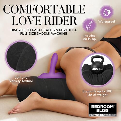 Love Rider Vibrating Cushion features 3