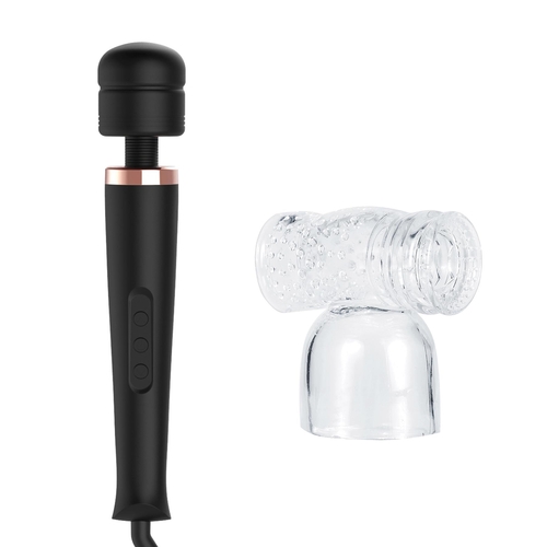 Adam & Eve Magic Massager Ultimate With Turbo Stroker Wand Attachment