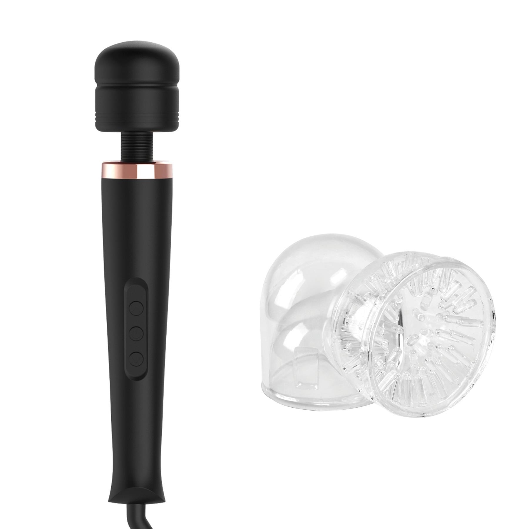 Adam & Eve Magic Massager Ultimate With Tip Tingler Wand Attachment