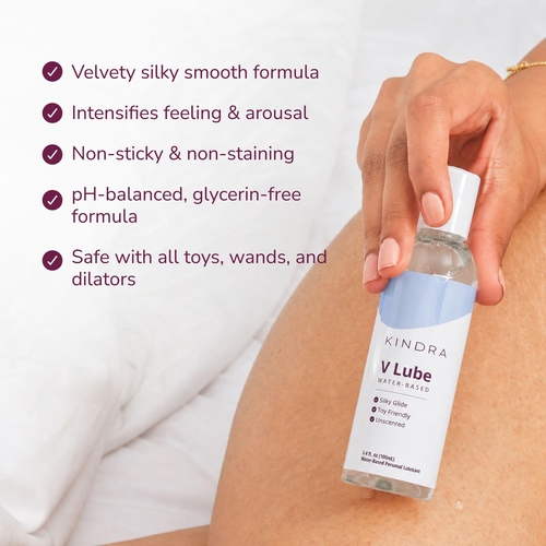 Kindra V Lube Water-Based Personal Lubricant information 3