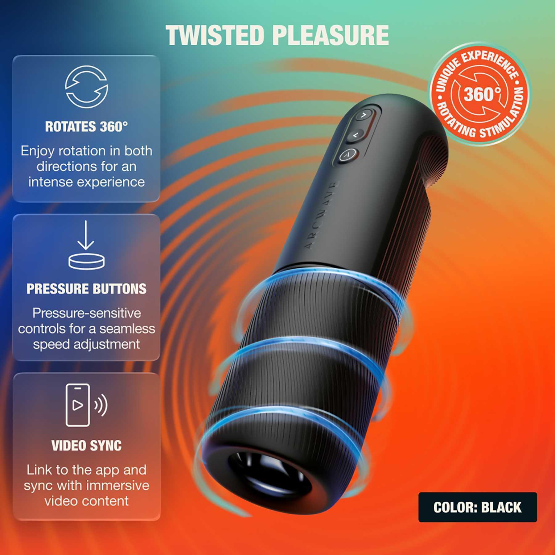 Arcwave Orbit Masturbator twisted pleasure