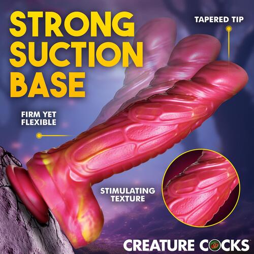 Creature Cocks Vespid Thrusting & Vibrating Dildo VIEW 5