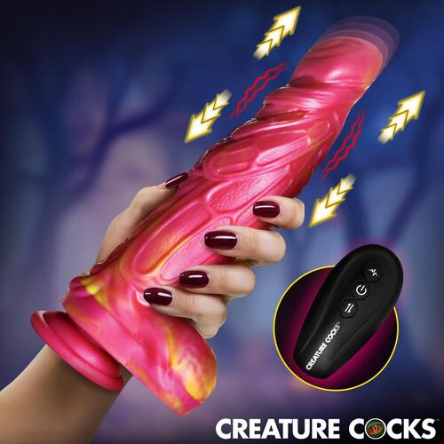 Creature Cocks Vespid Thrusting & Vibrating Dildo VIEW 7