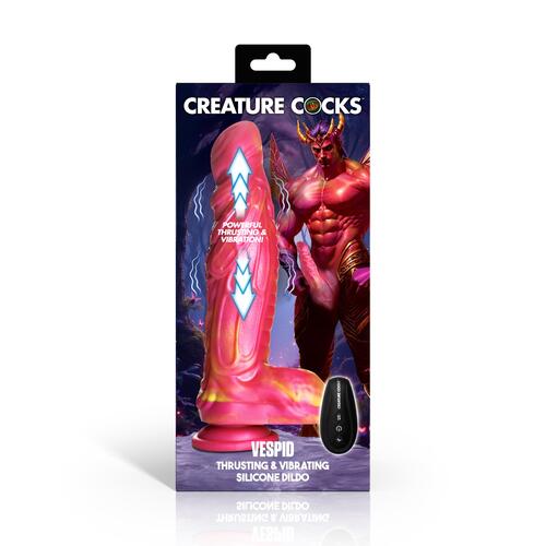 Creature Cocks Vespid Thrusting & Vibrating Dildo VIEW 8