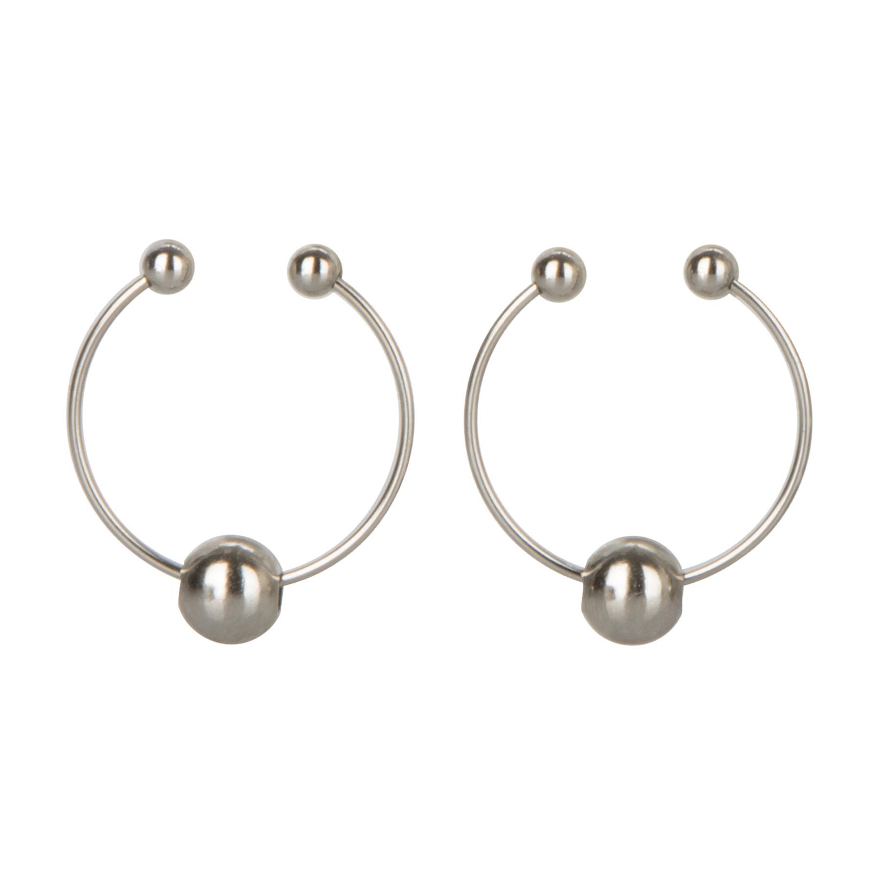 No Pierce Gold Nipple Rings
