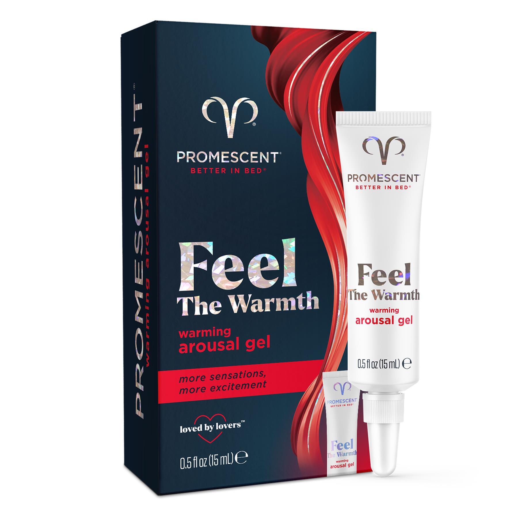 Promescent Feel the warmth warming arousal gel box & bottle #5