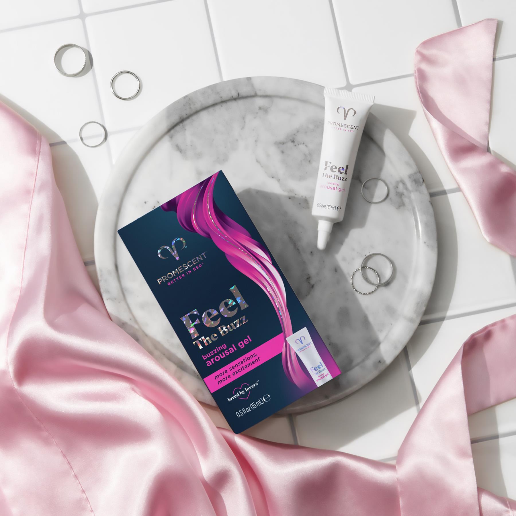 Promescent Feel the buzz Buzzing female arousal gel glam