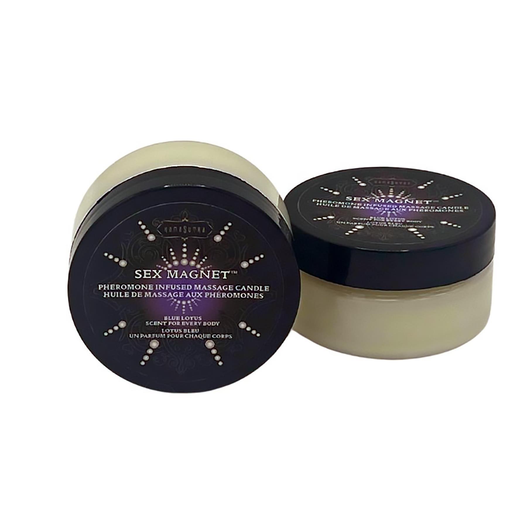 Kama Sutra Sex Magnet & Blue Lotus Massage Candle