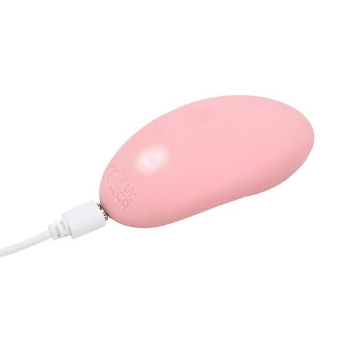 Adam & Eve Whipped Dream Pulsing Lay On Vibrator - Showing Where Charging Cable is Placed