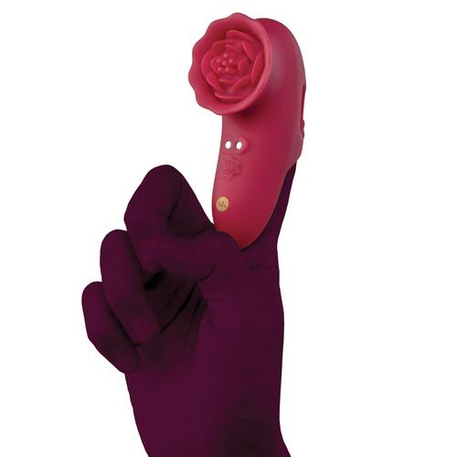 Secret Kisses Rosegasm Playful Petal Finger Vibrator view 2
