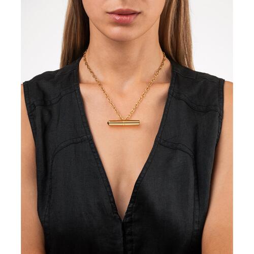 Crave Tease Vibrator Necklace gold view 2
