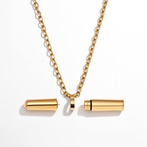 Crave Tease Vibrator Necklace gold view 4