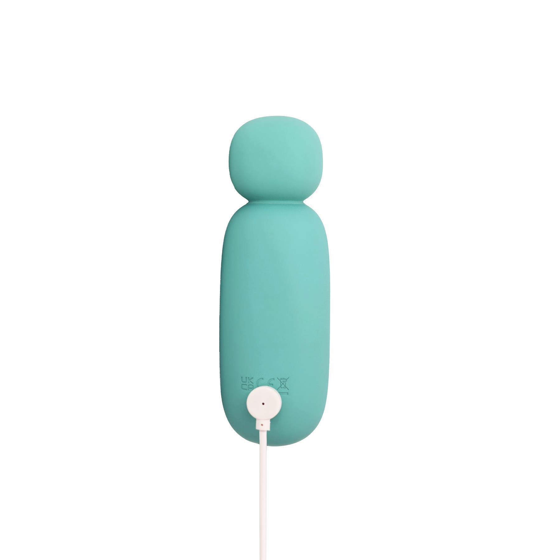Chubby Mini Wand Massager - Showing Where Charging Cable is Placed