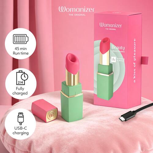 Womanizer Beauty pink/green view 3