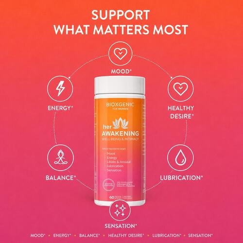 BioXGenic Her Awakening Well -Being & Intimacy Support info #2
