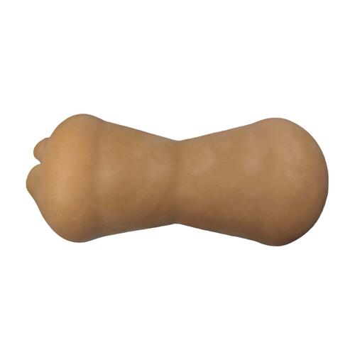 Take Me Your Way Double Ended Stroker - Side Shot - Tan
