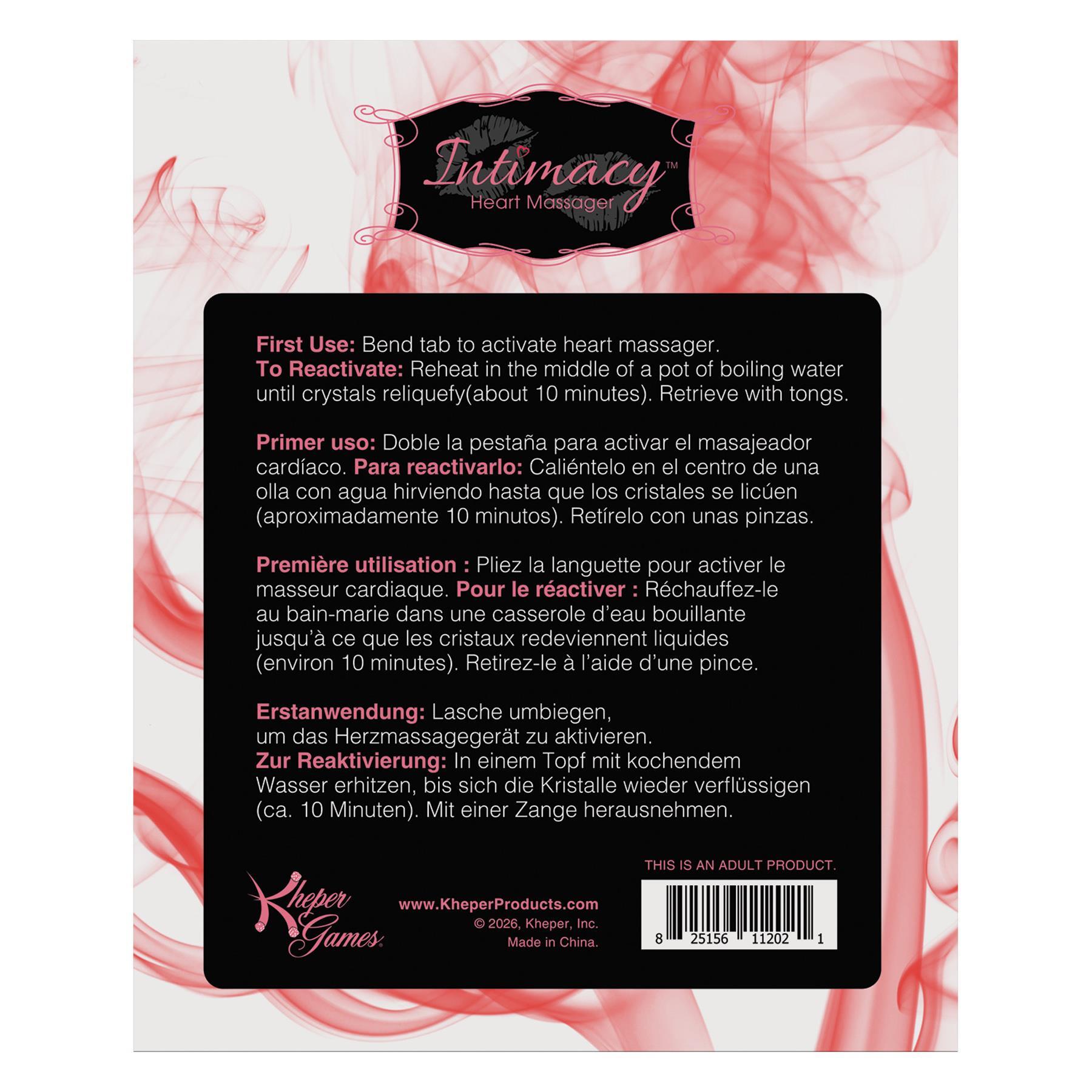 Intimacy Heart Massagers Red #2