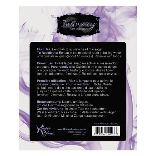 Intimacy Heart Massagers purple #2