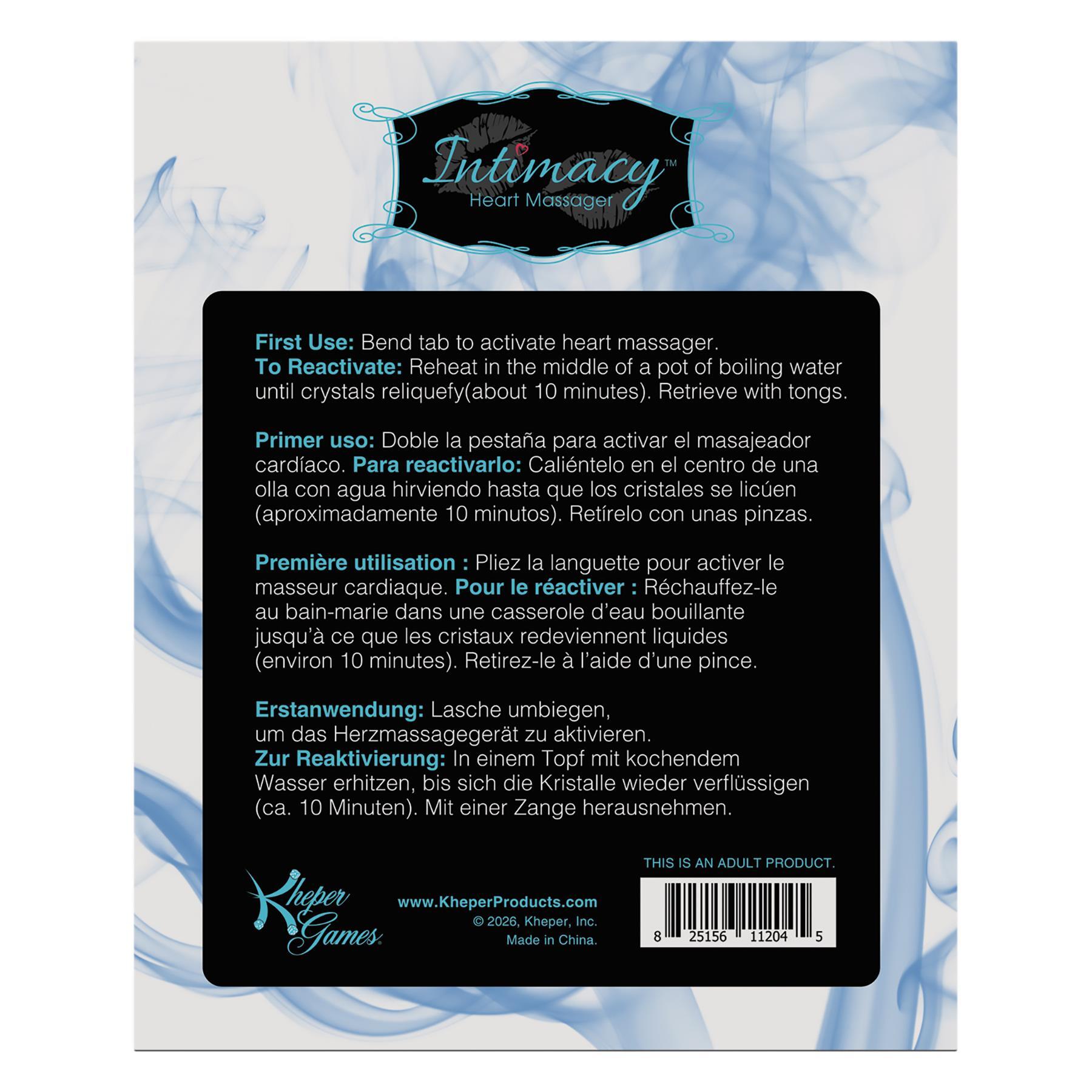 Intimacy Heart Massagers Blue #2