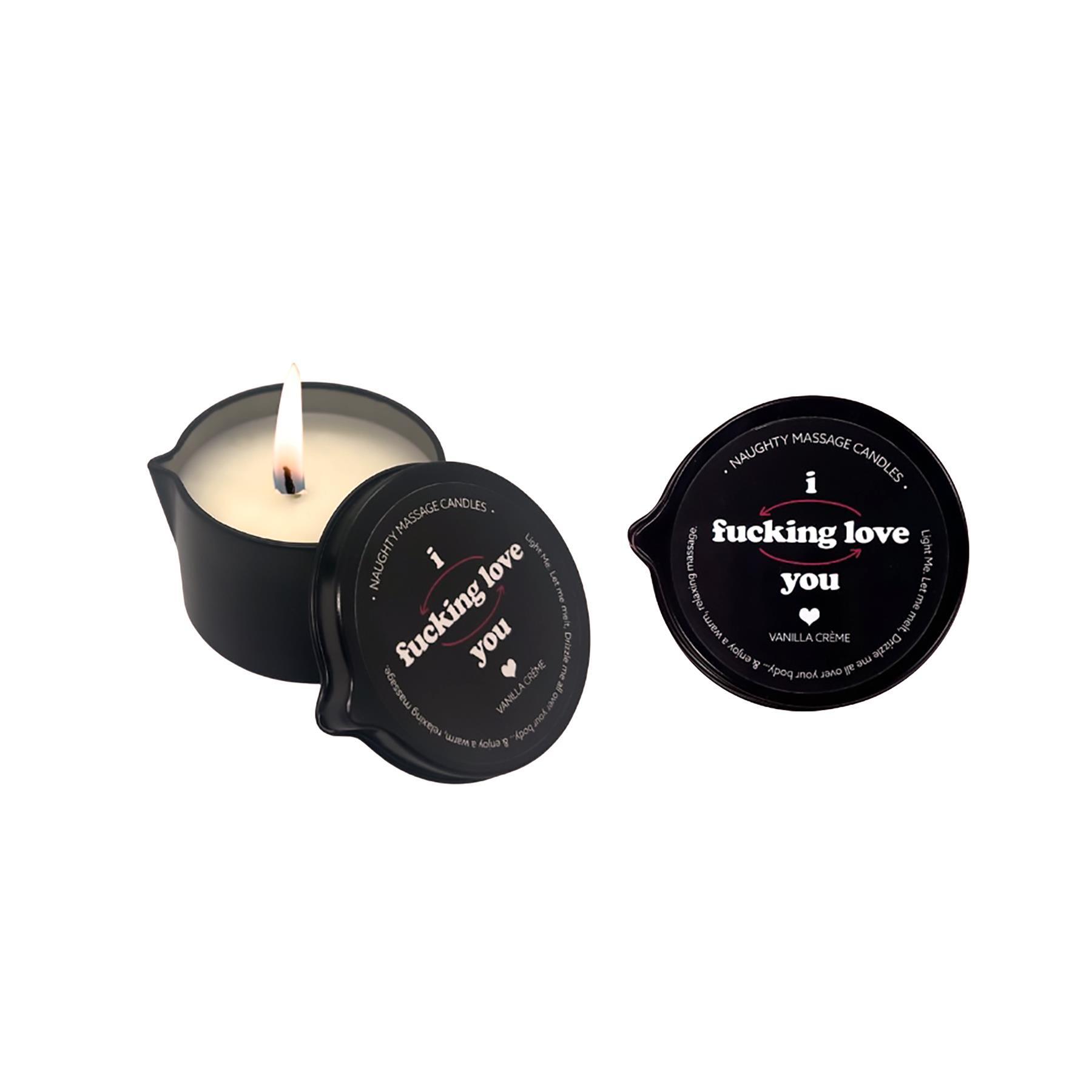 KAMA SUTRA I F*CKING LOVE YOU  Massage Candle #2