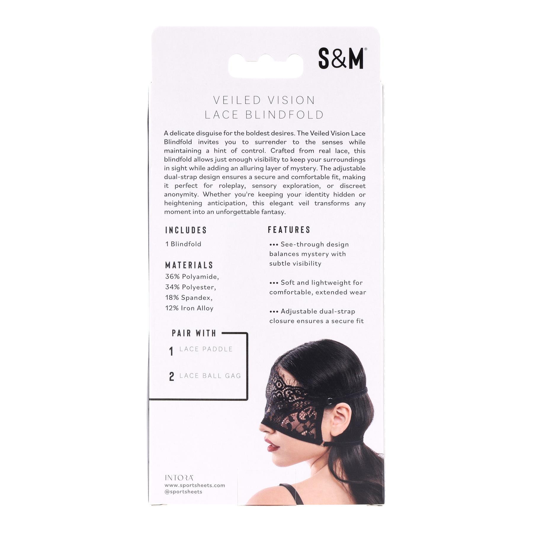 Veiled Vision Lace Blindfold view 6