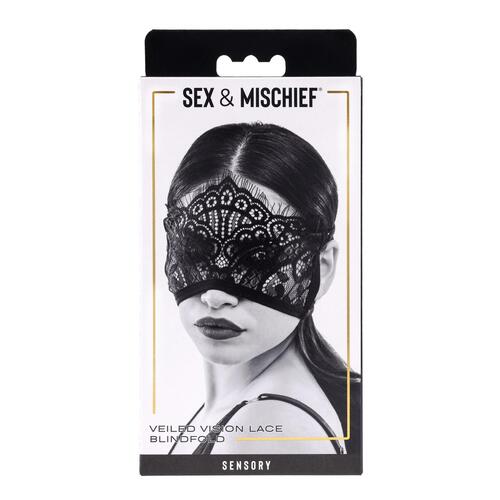 Veiled Vision Lace Blindfold view 7