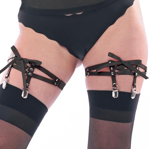 Laced Up Garters view 3