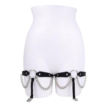 Chain Lace Garters view 1