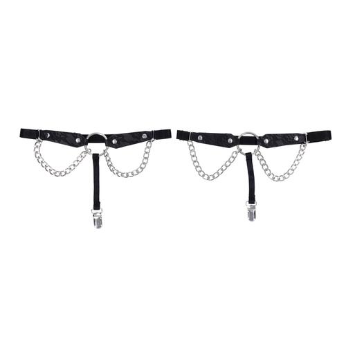 Chain Lace Garters view 2