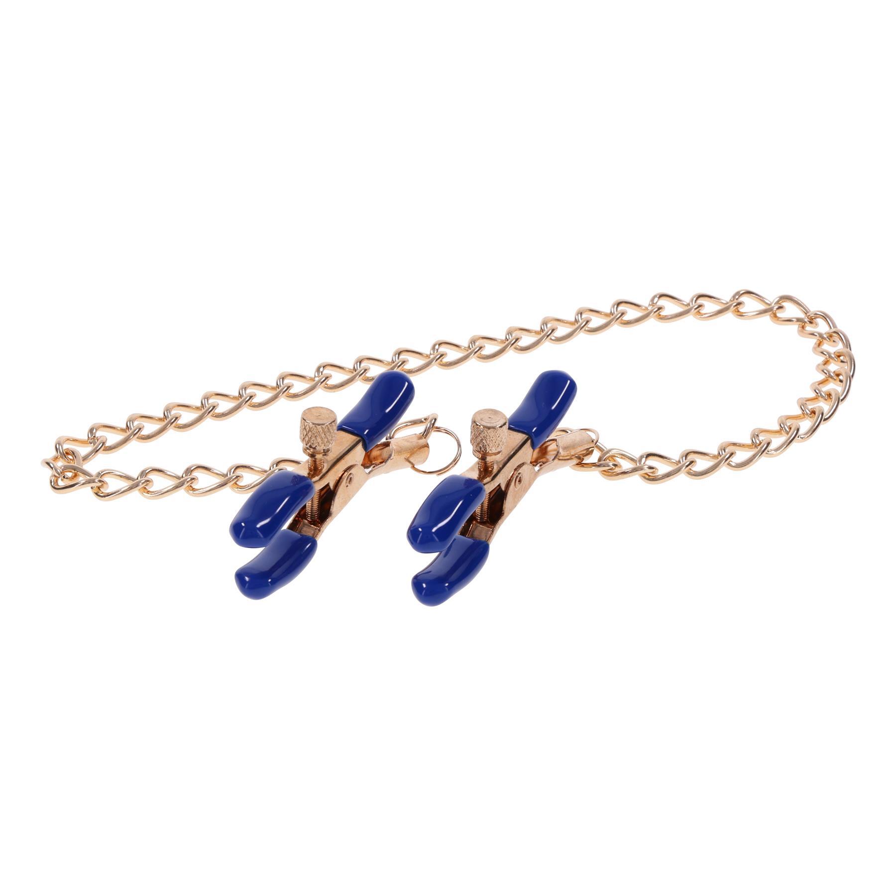 Cougar Chained Nipple Clamps view 2