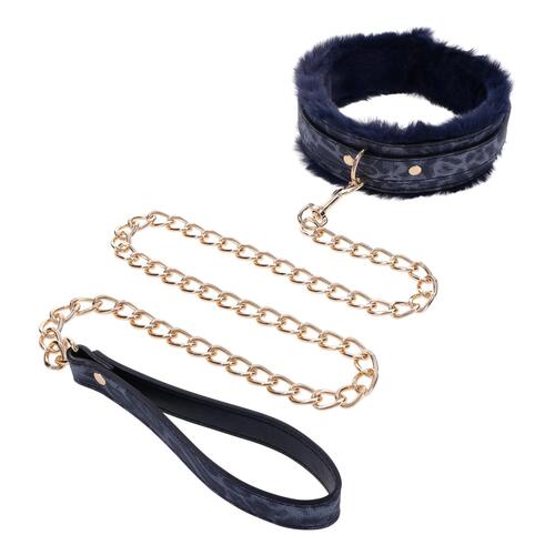 Cougar Fur Collar & Leash view 2